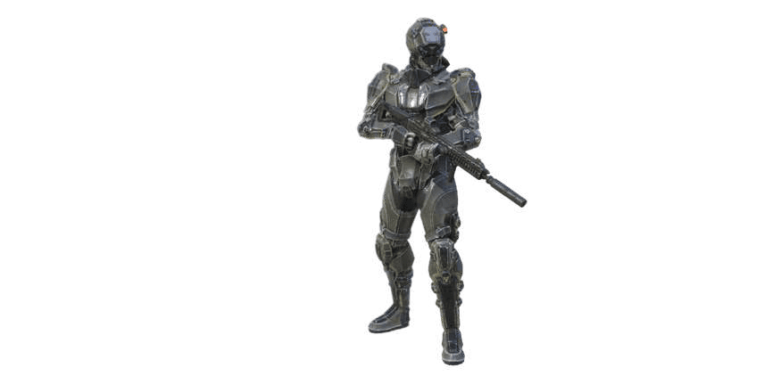 Ascendant soldier armor render
