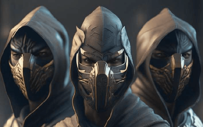 Ascendant masked characters