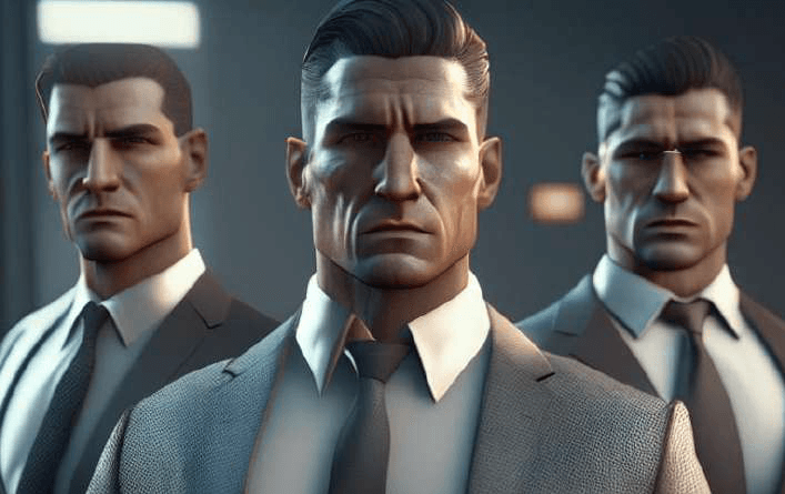 Ascendant corporate antagonist concept