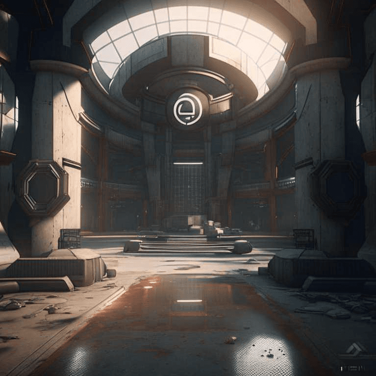 Ascendant atrium hall environment