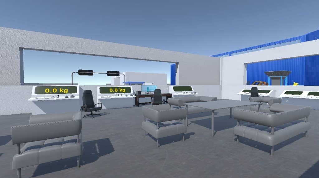 Facility site layout view