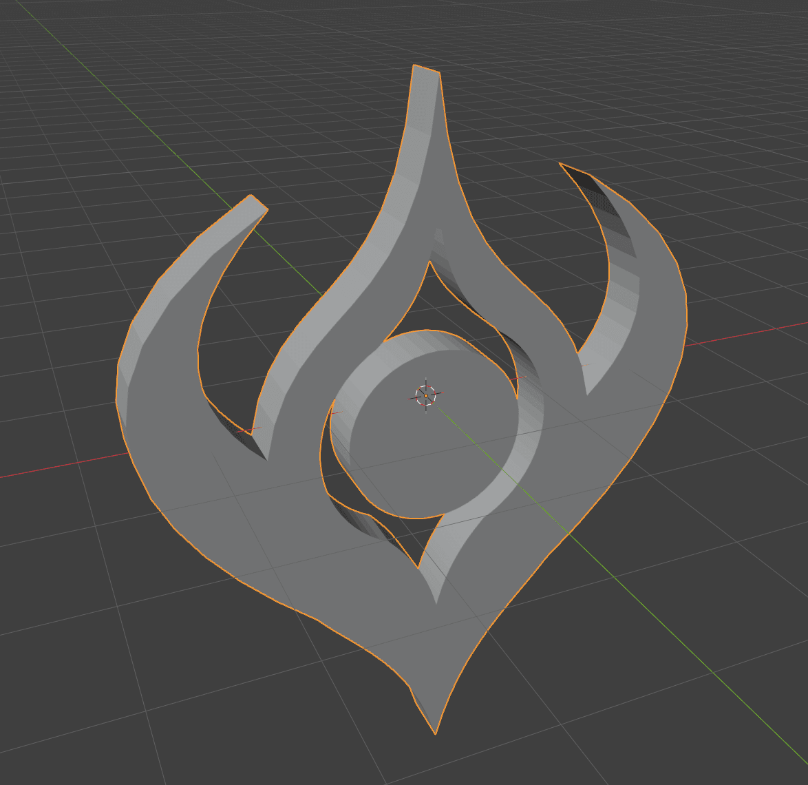 Blender topology — emblem