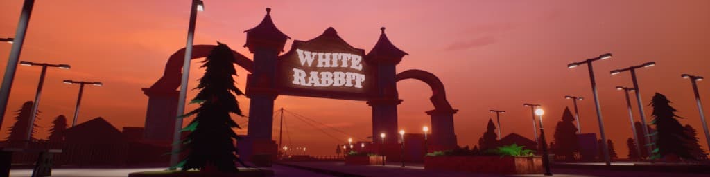 White Rabbit concept art collage