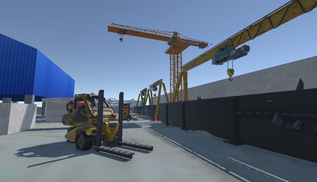 C&D waste management facility environment