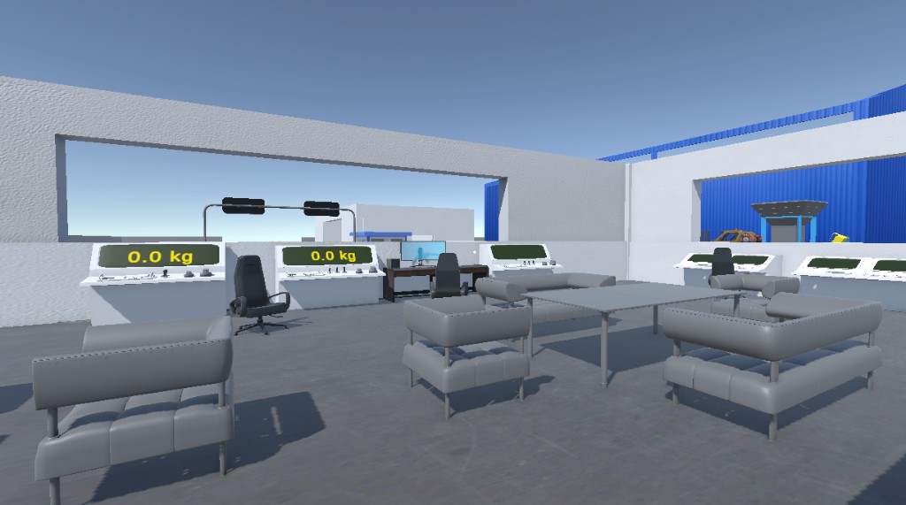 Facility site layout view